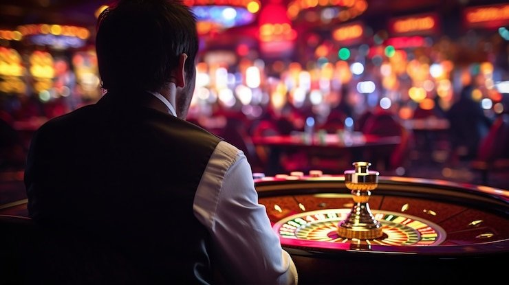 Pengguna tersenyum saat mendapakan bonus deposit di platform hiburan